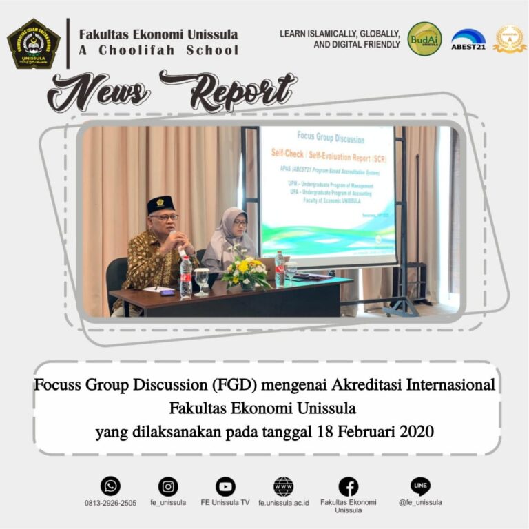 FGD Akreditasi Internasional FE Unissula