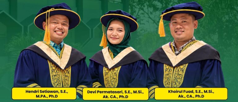 Dosen Raih Gelar Doktor